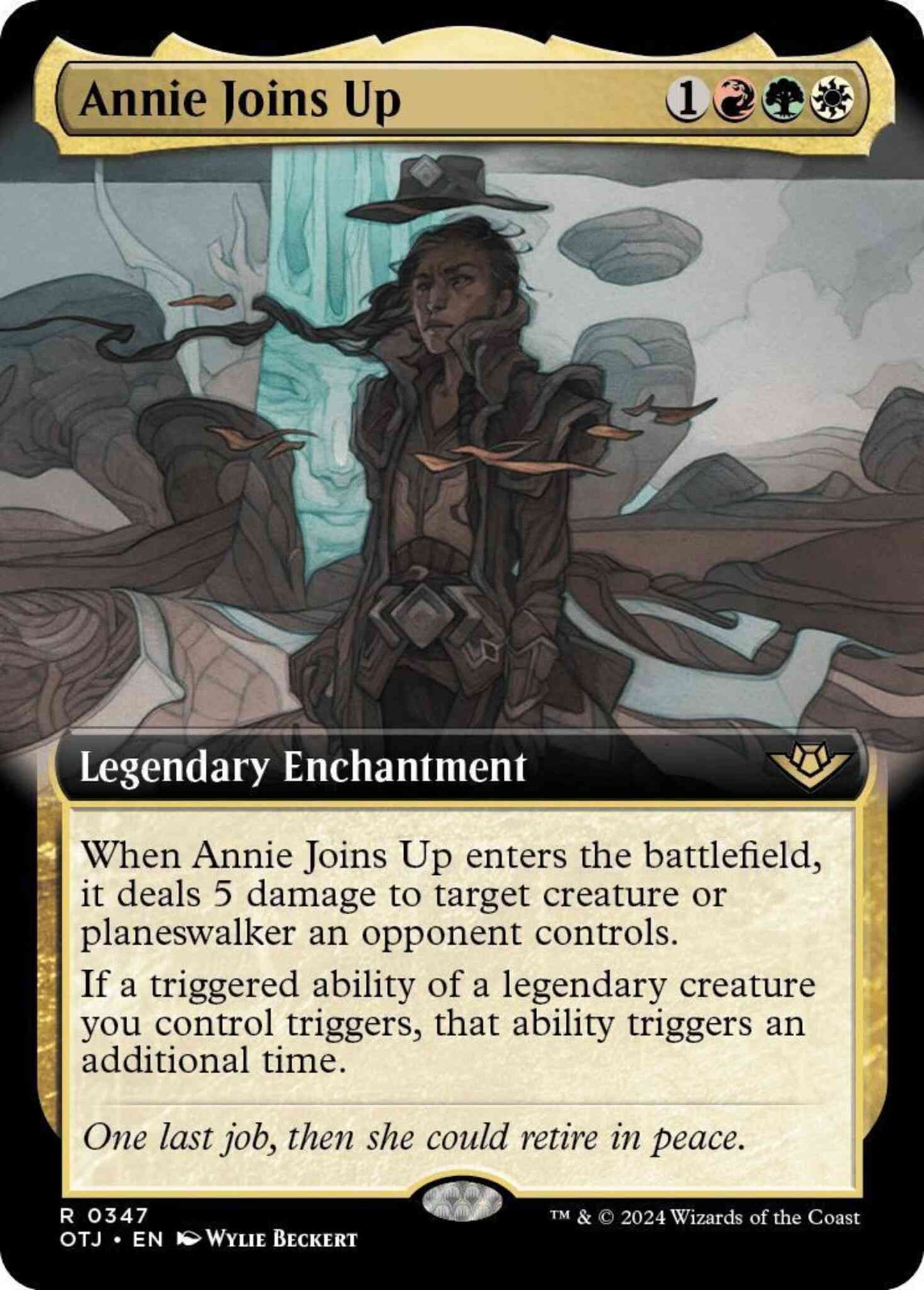 Annie Joins Up [347] [Extended Art] [Outlaws of Thunder Junction] [Non-Foil]