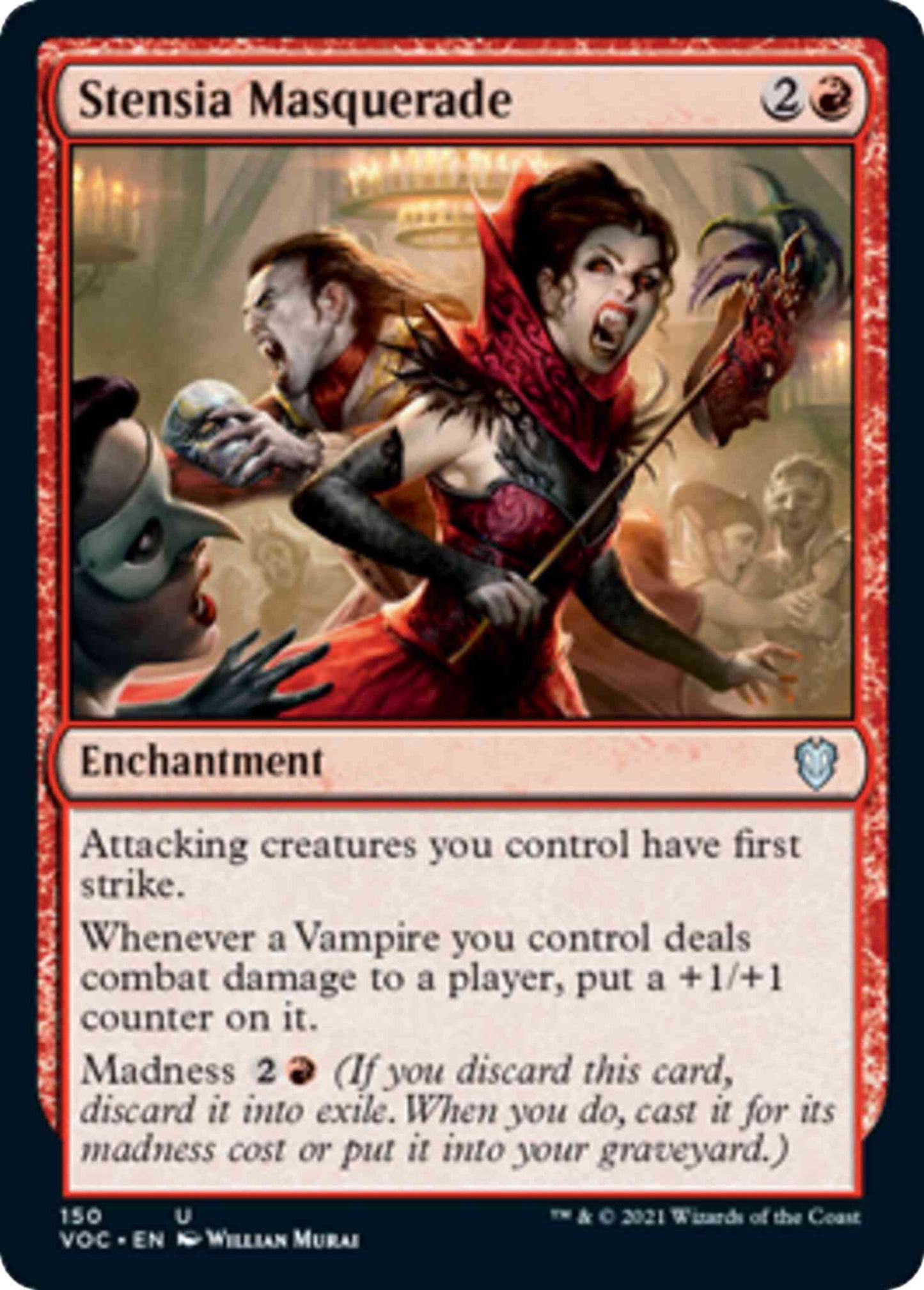 Stensia Masquerade [150] [Innistrad: Crimson Vow: Commander] [Non-Foil]