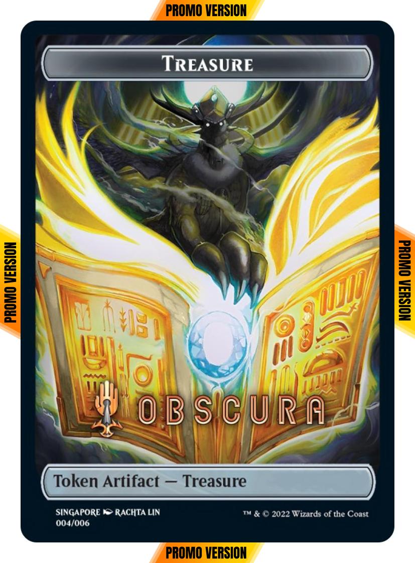 Treasure Token [04] [Singapore] [Streets of New Capenna Southeast Asia Tokens] [Non-Foil]