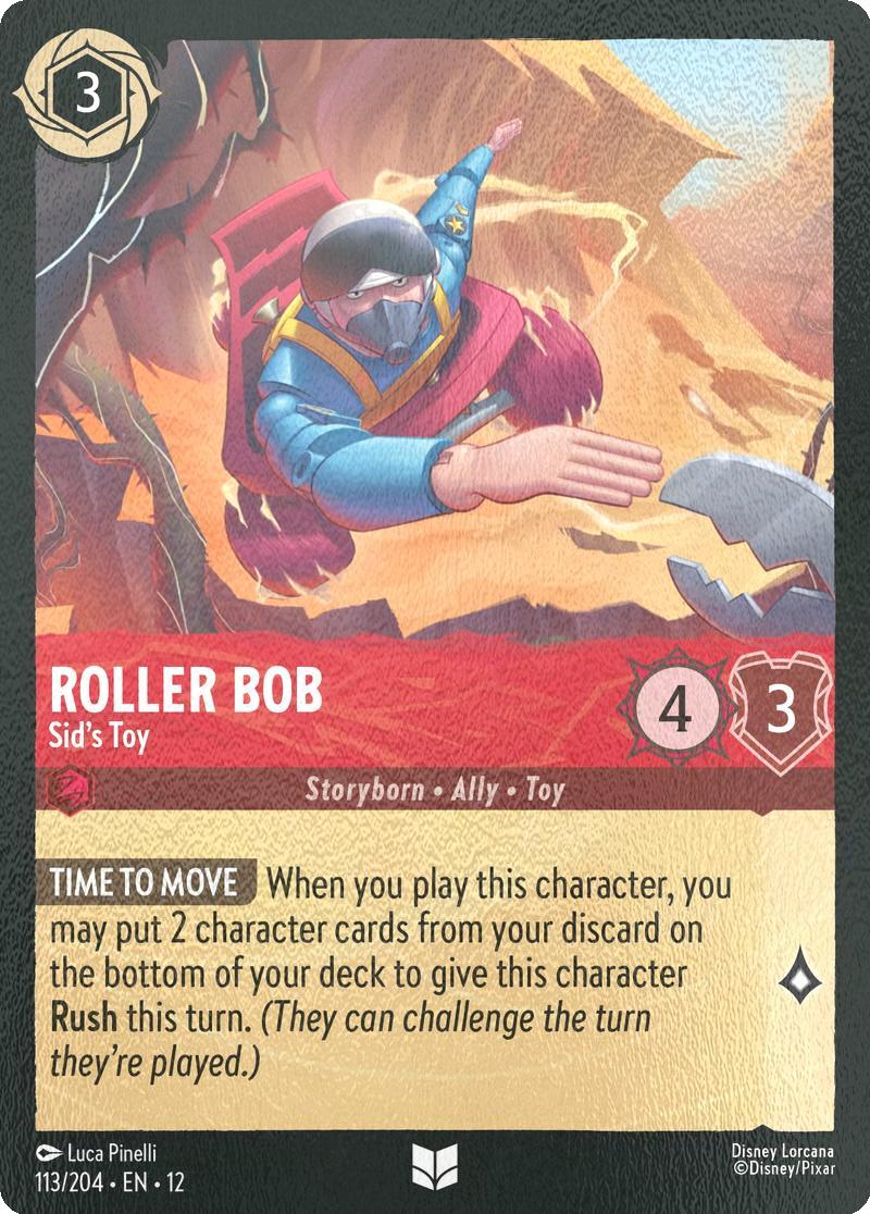 Roller Bob - Sid's Toy - 113/204 [Wilds Unknown] [Cold Foil]