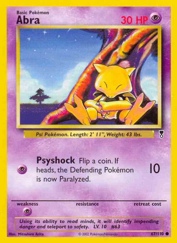 Abra - 67/110 - Common [base6-67] [Non-Holo]