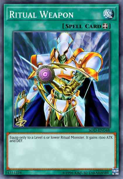 Ritual Weapon - DR3-EN048 - Common - Unlimited