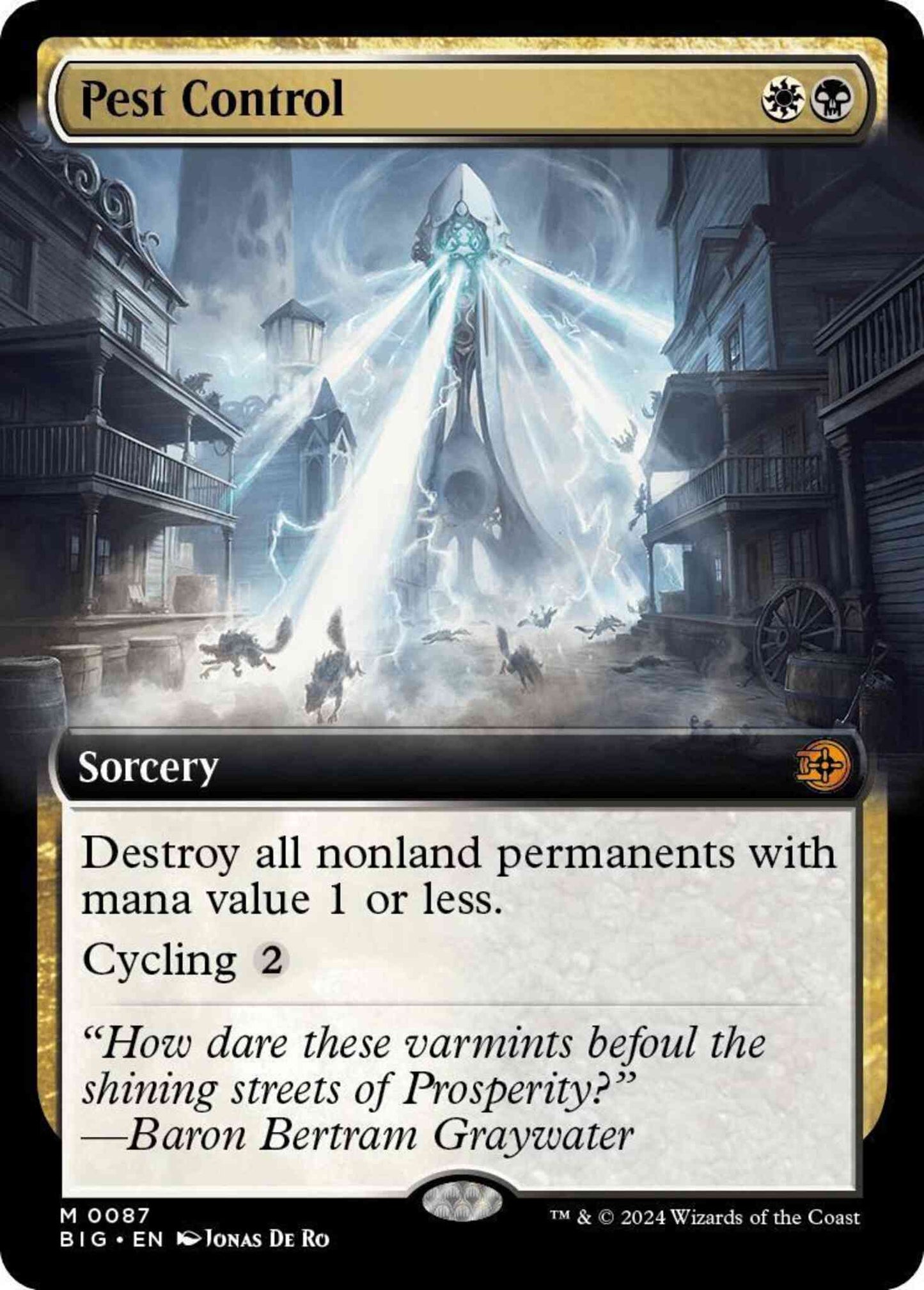 Pest Control [87] [Extended Art] [The Big Score] [Non-Foil]