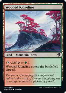 Wooded Ridgeline [260] [Dominaria United] [Non-Foil]
