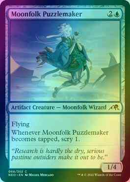 Moonfolk Puzzlemaker [68] [Kamigawa: Neon Dynasty] [Foil]