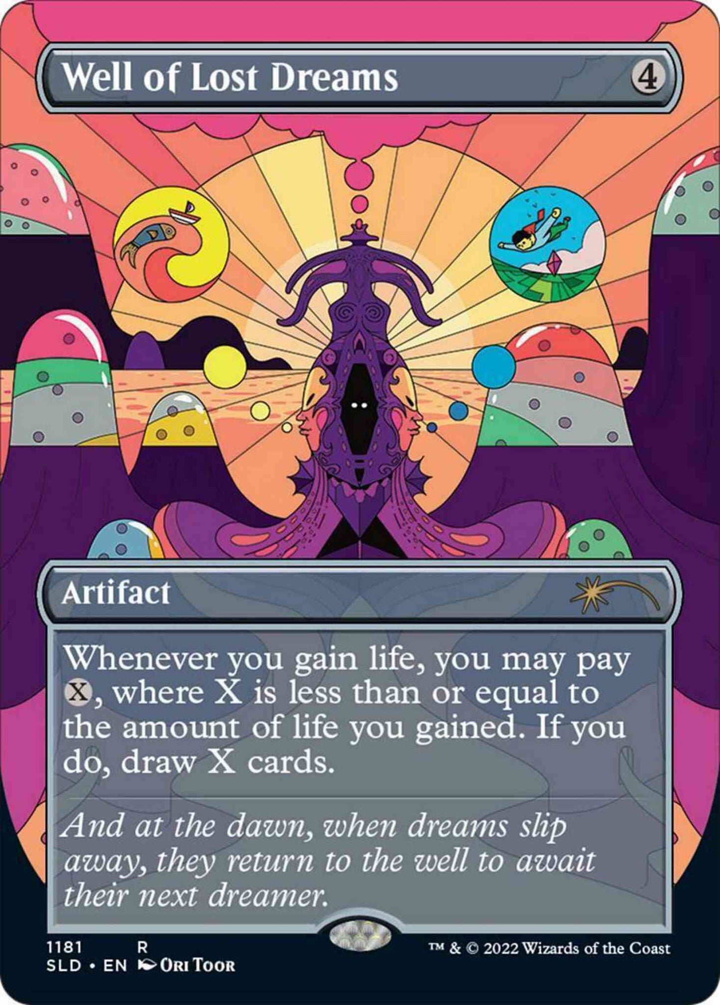 Well of Lost Dreams [1181] [Borderless] [Meaning of Life] [Secret Lair Drop] [Non-Foil]