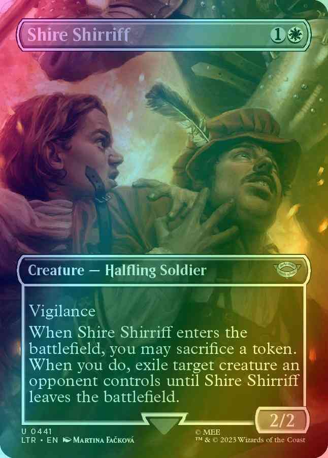 Shire Shirriff [441] [Borderless] [The Lord of the Rings: Tales of Middle-earth] [Foil]