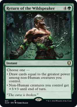 Return of the Wildspeaker [831] [Commander Legends: Battle for Baldur's Gate] [Non-Foil]