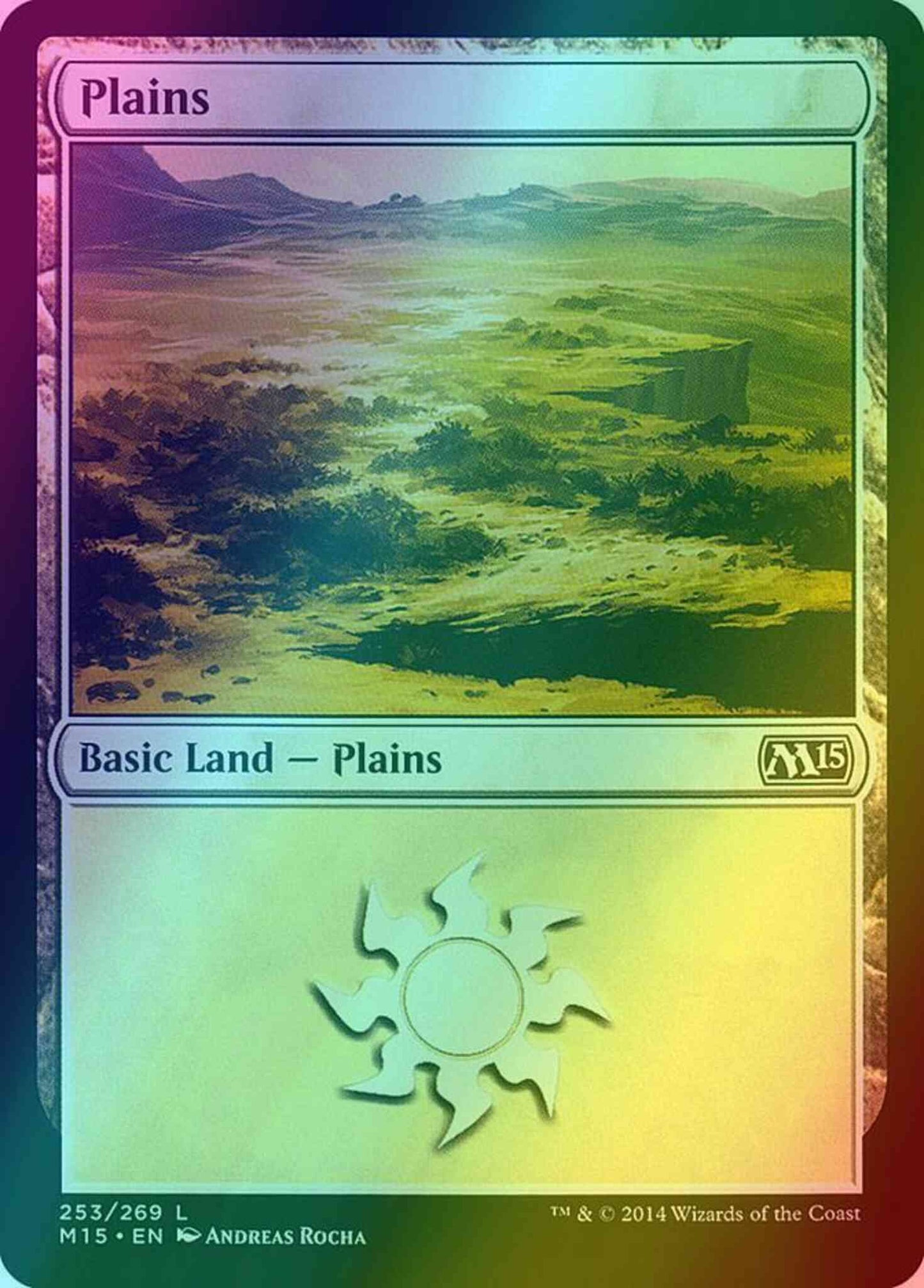 Plains [253] [Magic 2015] [Foil]