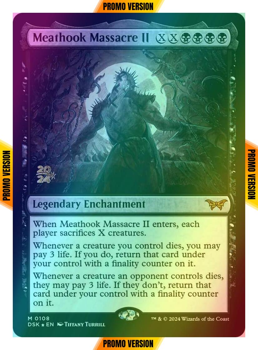 Meathook Massacre II [108s] [Prerelease] [Duskmourn: House of Horror: Promos] [Foil]