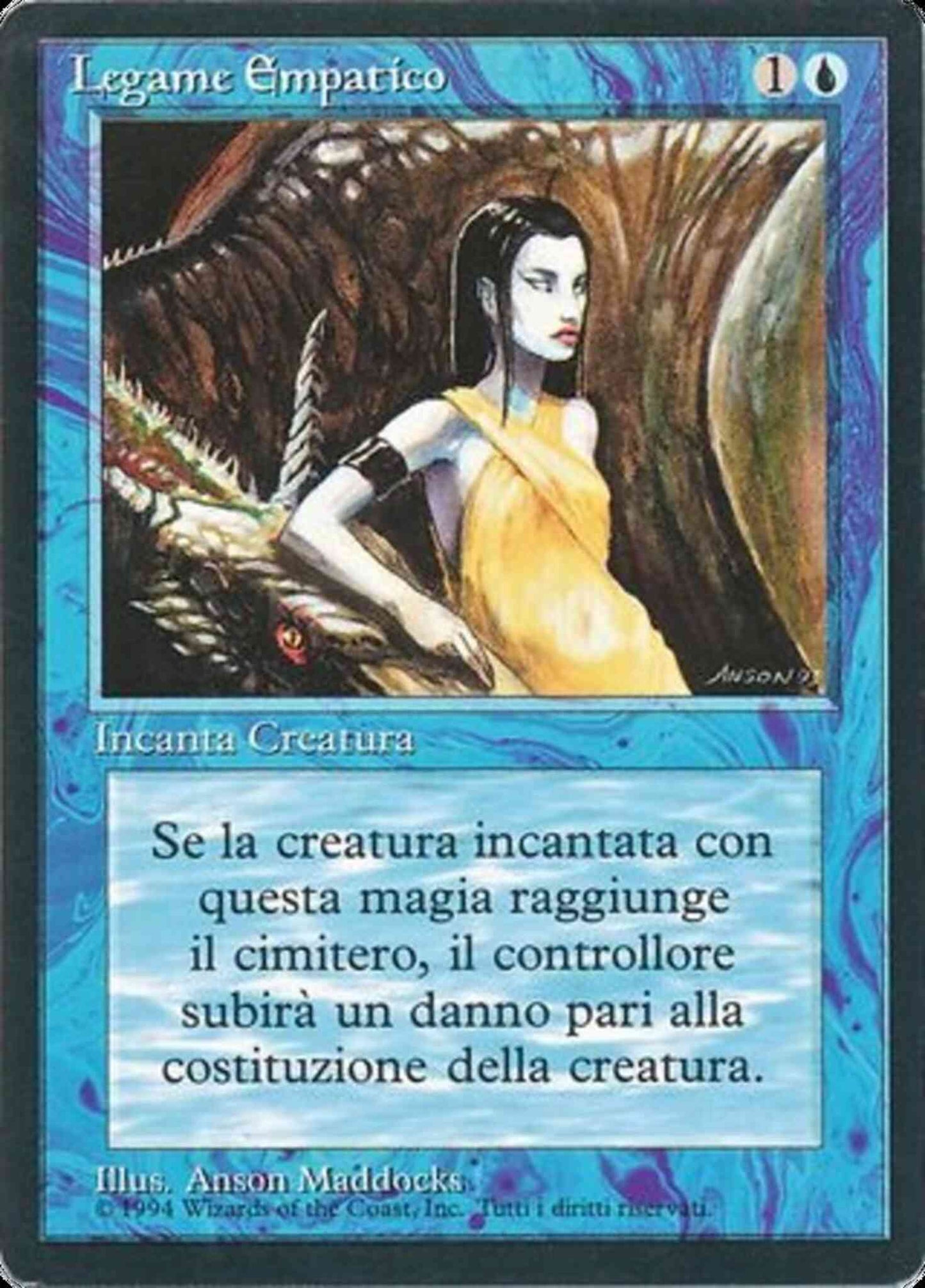 Creature Bond - Italian [55] [Foreign Black Border: Italian] [Non-Foil]