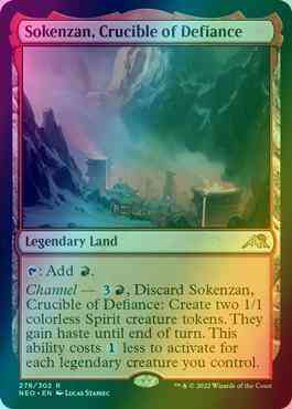 Sokenzan, Crucible of Defiance [276] [Kamigawa: Neon Dynasty] [Foil]