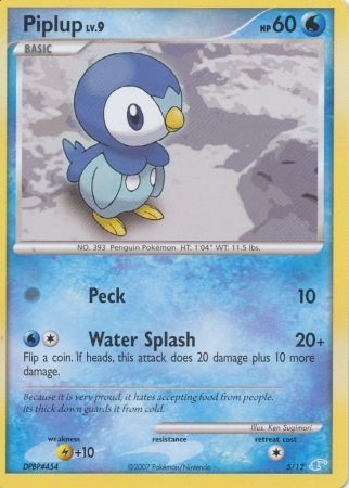 Piplup - 5/12 - Common [Non-Holo]