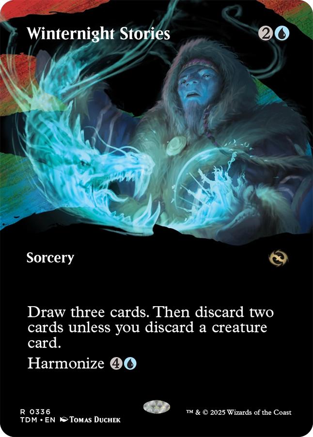 Winternight Stories [336] [Borderless] [Clan] [Tarkir: Dragonstorm] [Non-Foil]