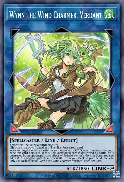 Wynn the Wind Charmer, Verdant - RIRA-EN046 - Starlight Rare - 1st Edition