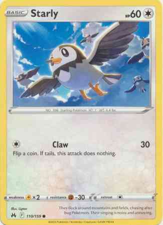 Starly - 110/159 - Common [swsh125-110] [Non-Holo]