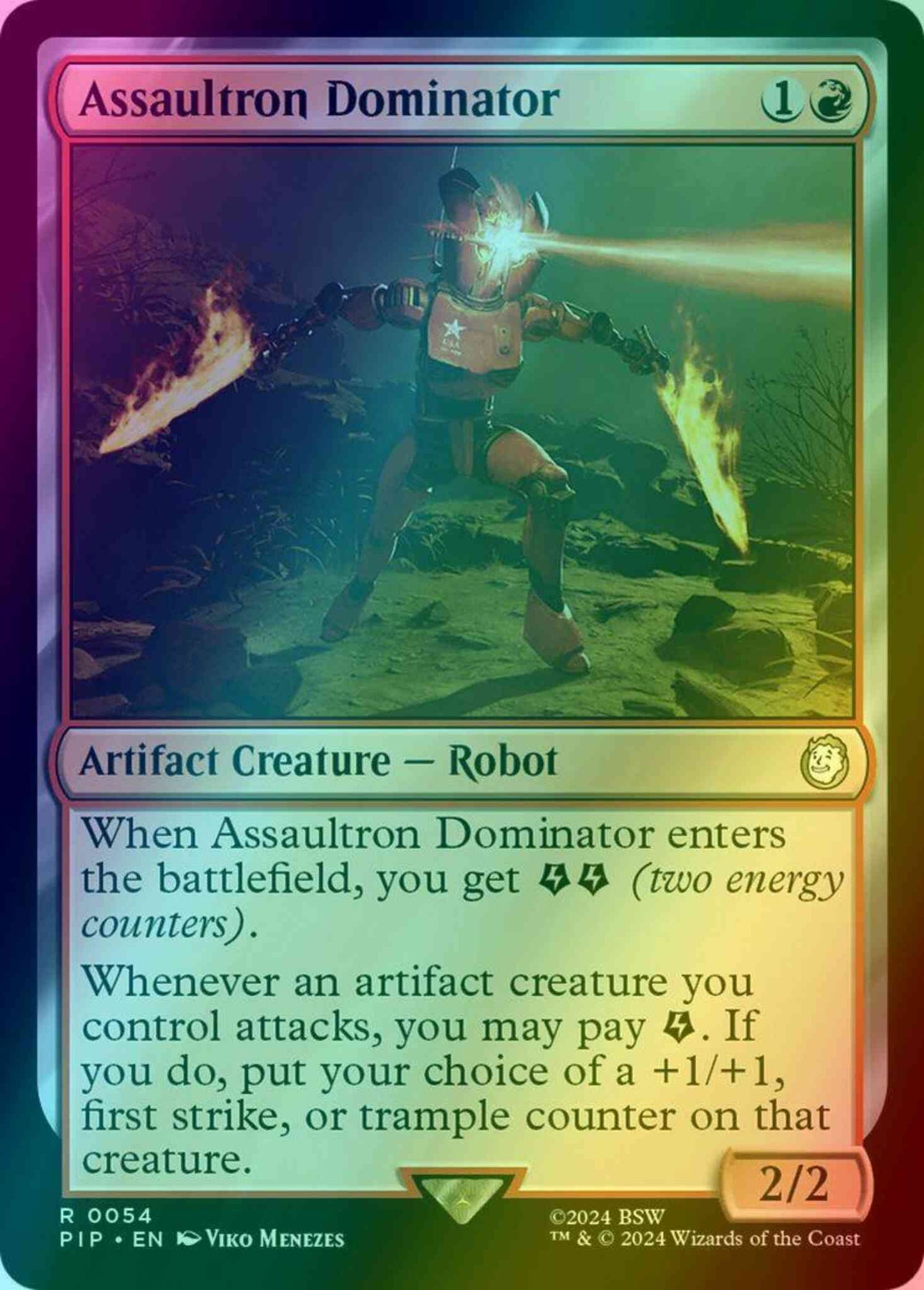 Assaultron Dominator [54] [Fallout] [Foil]
