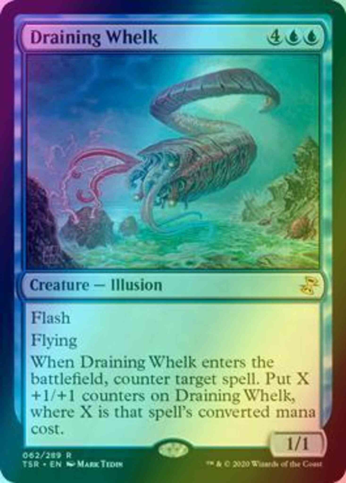 Draining Whelk [62] [Time Spiral Remastered] [Foil]