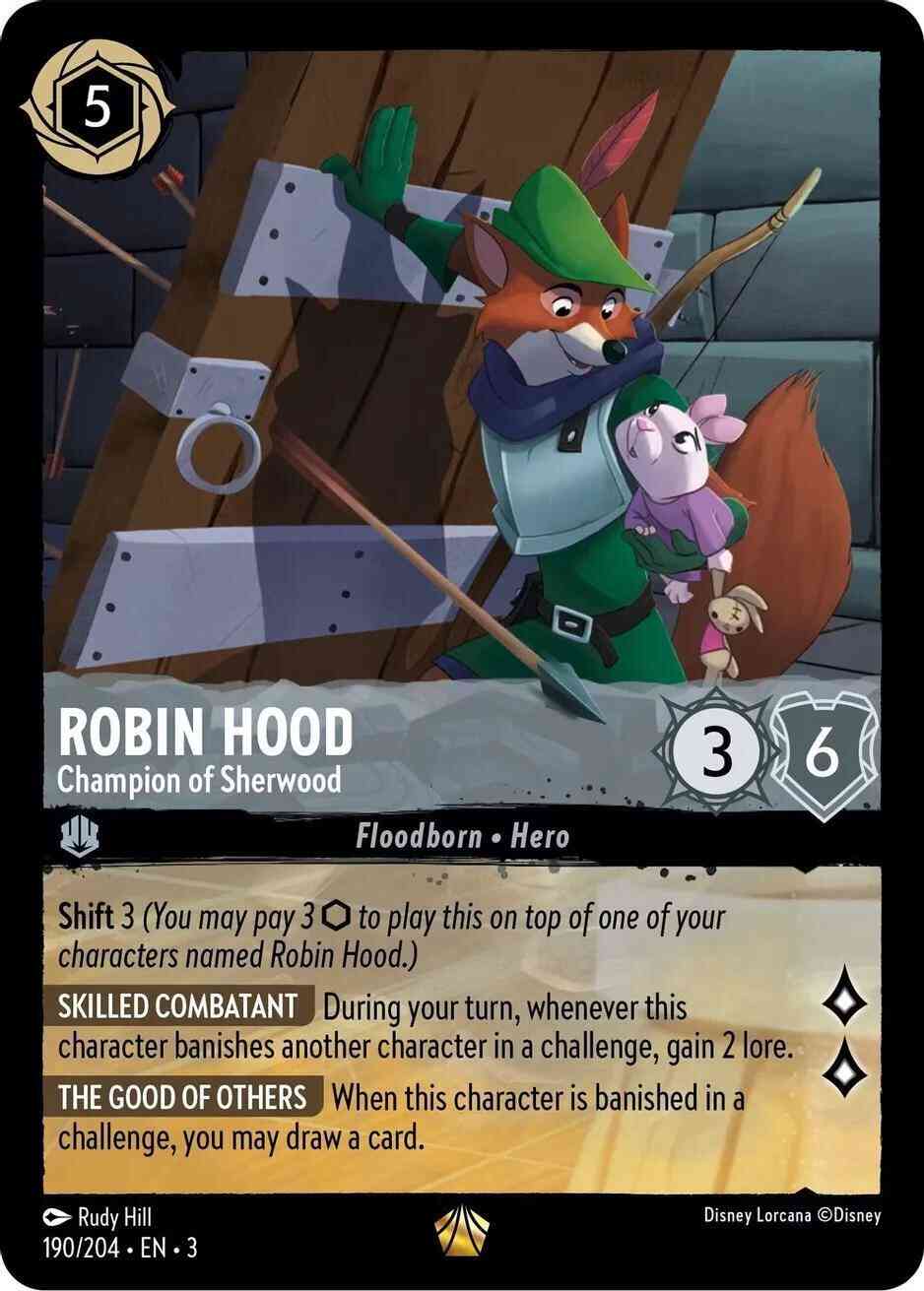 Robin Hood - Champion of Sherwood - 190/204 [Into the Inklands] [Non-Foil]