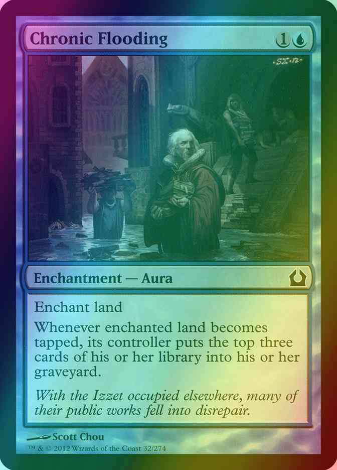 Chronic Flooding [32] [Return To Ravnica] [Foil]