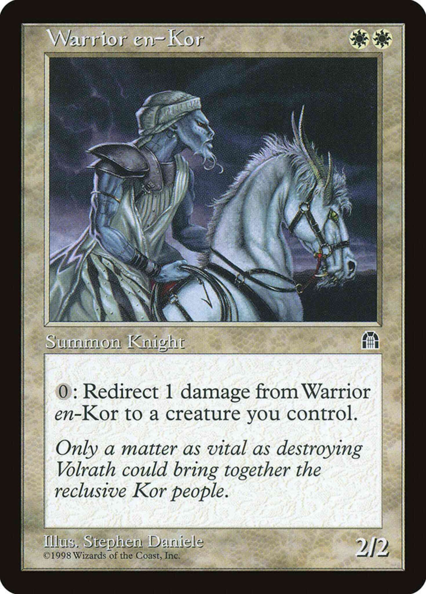 Warrior en-Kor [23] [Stronghold] [Non-Foil]