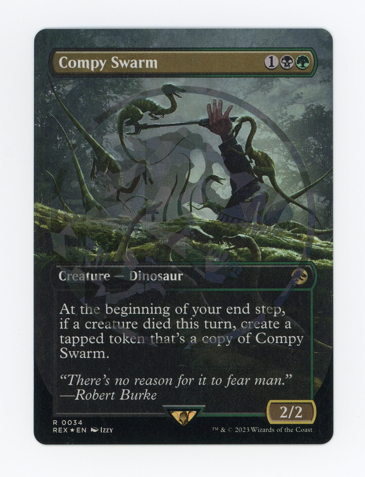 Compy Swarm — Borderless|Emblem|Foil — ID 17892