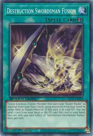 Destruction Swordsman Fusion - SBC1-ENA16 - Common - 1st Edition
