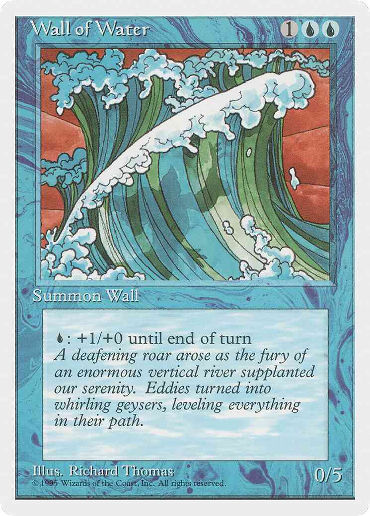 Wall of Water [114] [Fourth Edition] [Non-Foil]