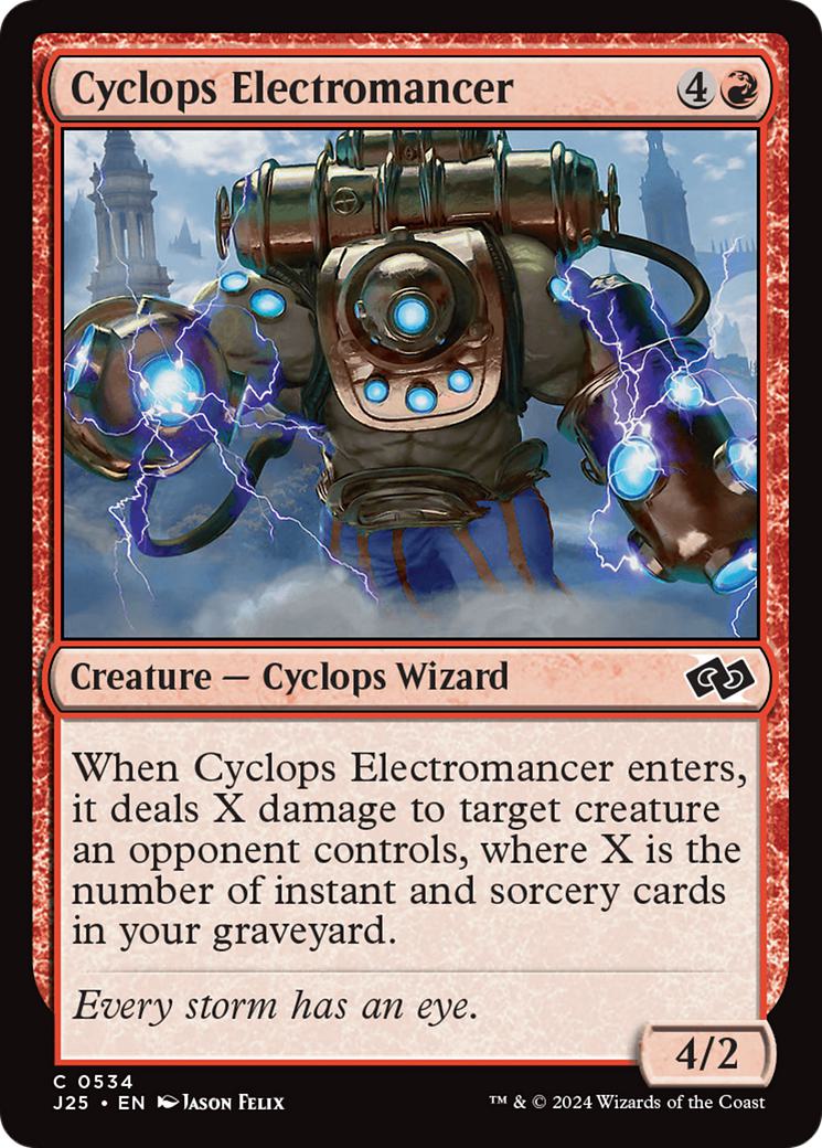 Cyclops Electromancer [534] [Foundations: Jumpstart] [Non-Foil]