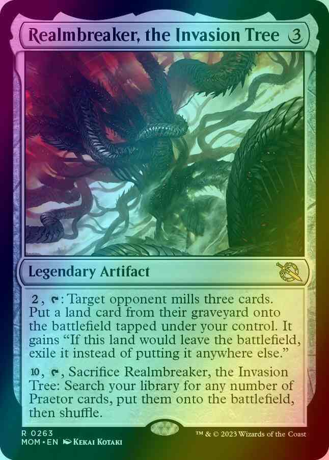 Realmbreaker, the Invasion Tree [263] [March of the Machine] [Foil]