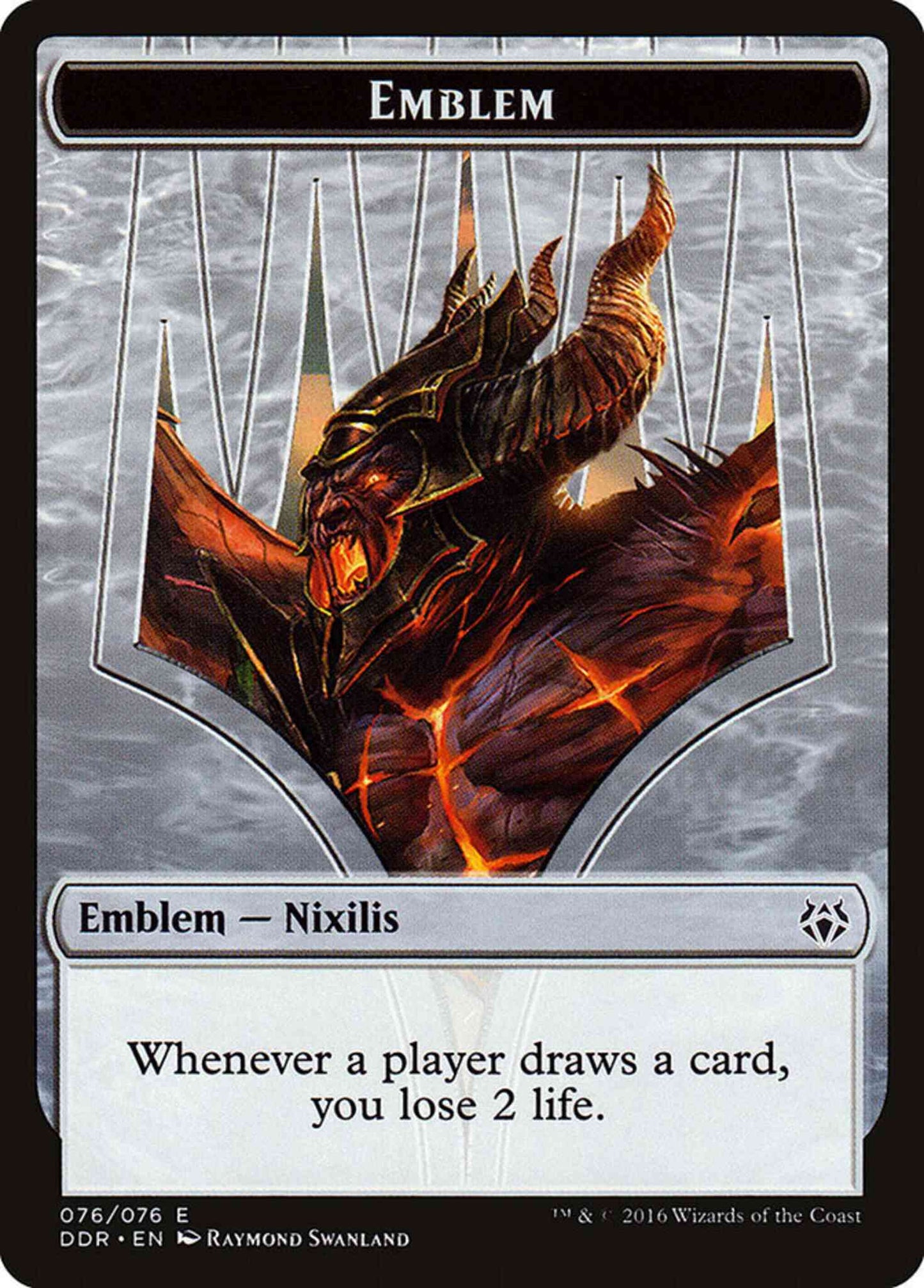 Ob Nixilis Reignited Emblem [76] [Duel Decks: Nissa vs. Ob Nixilis] [Non-Foil]