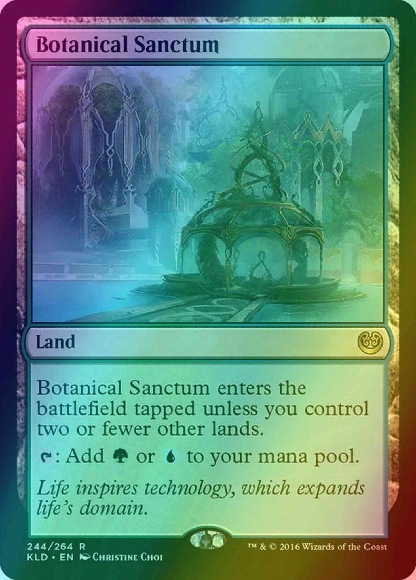 Botanical Sanctum [244] [Kaladesh] [Foil]