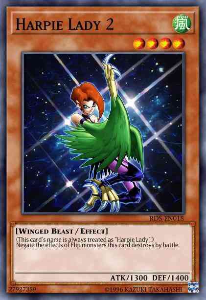 Harpie Lady 2 - LCJW-EN091 - Super Rare - 1st Edition