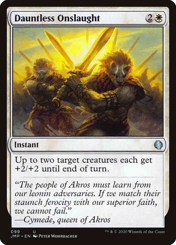 Dauntless Onslaught [99] [Jumpstart] [Non-Foil]