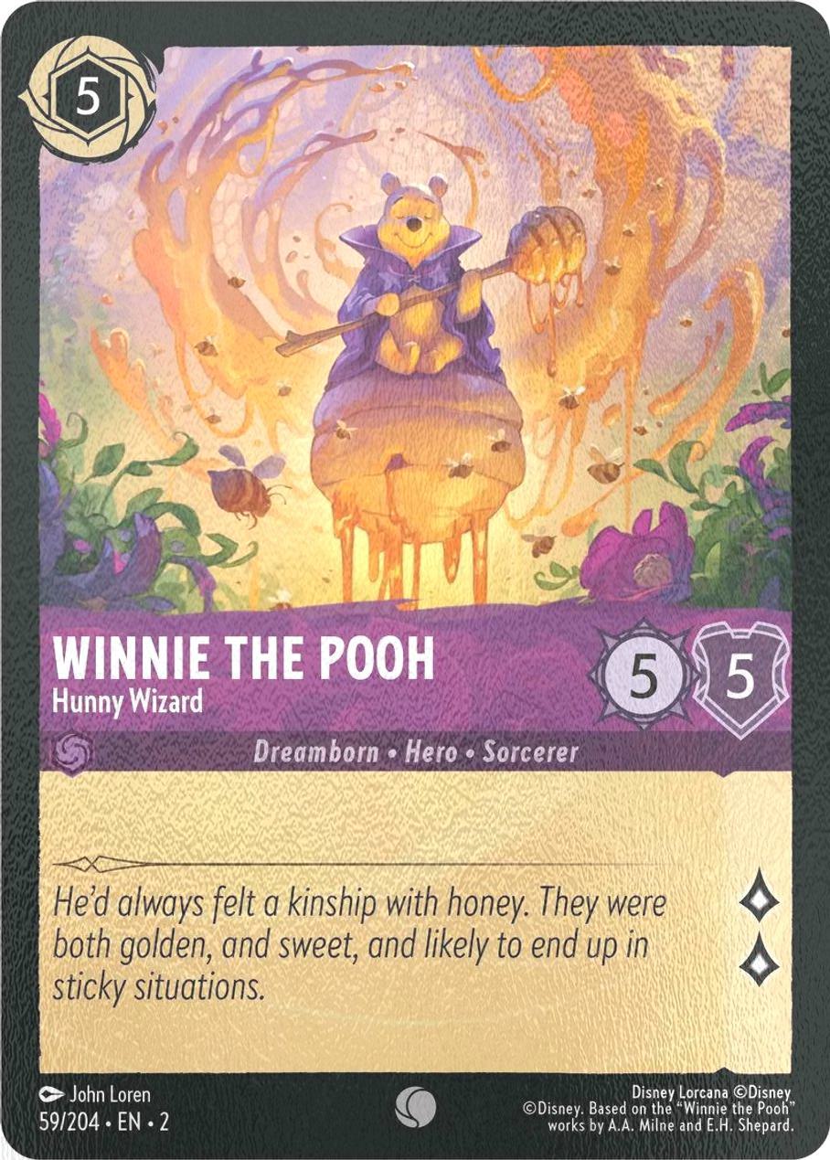 Winnie the Pooh - Hunny Wizard - 59/204 [Rise Of The Floodborn] [Cold Foil]