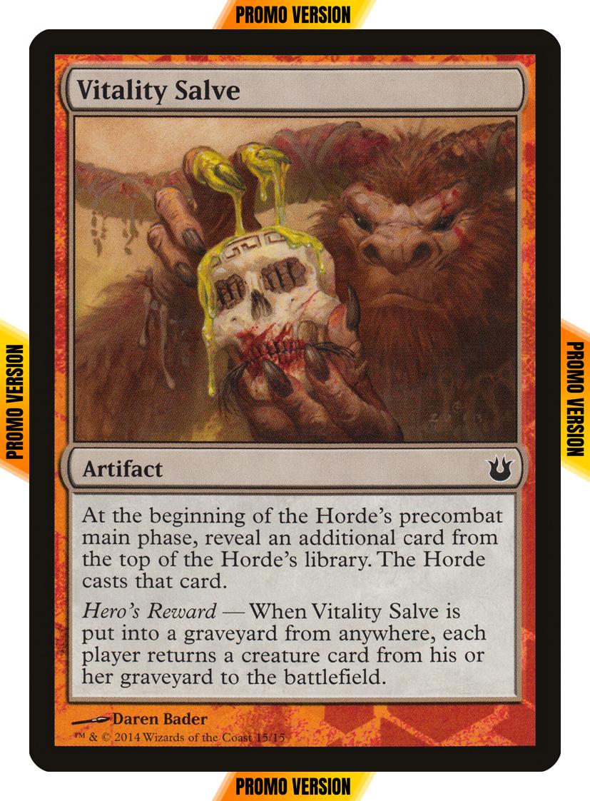 Vitality Salve [15] [Battle the Horde] [Non-Foil]