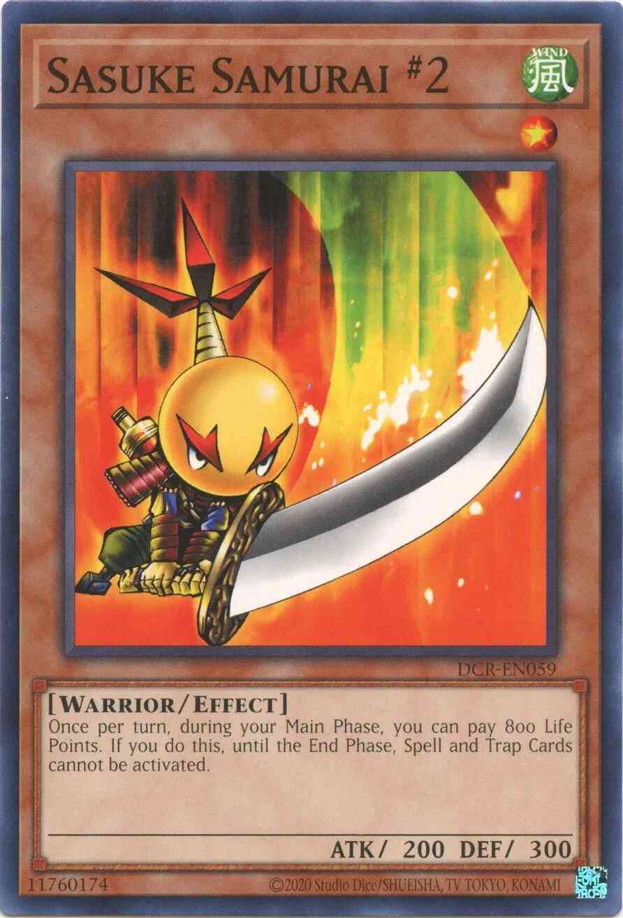Sasuke Samurai #2 - 25th Anniversary - DCR-EN059 - Common - Unlimited