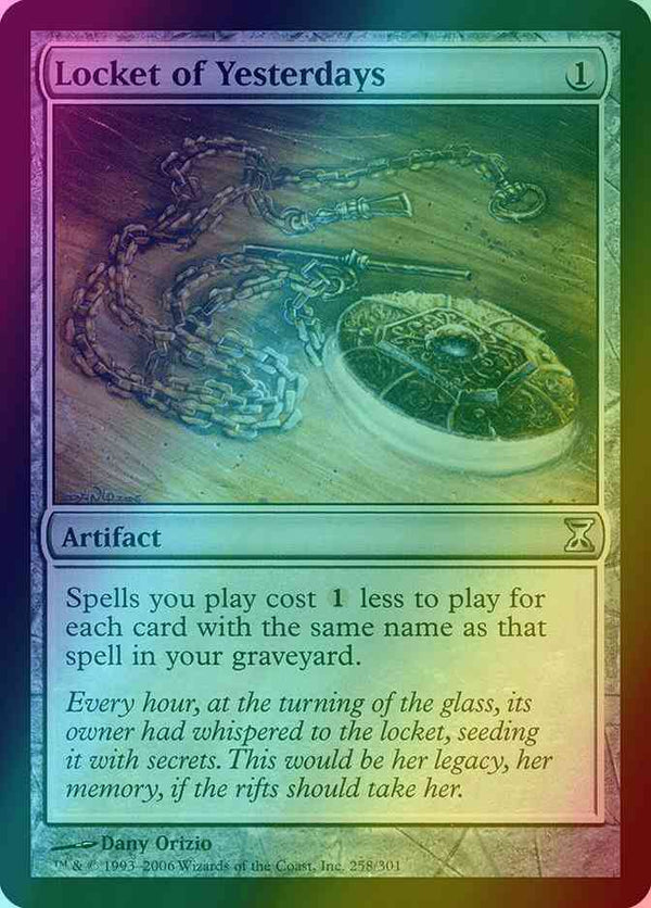 Locket of Yesterdays [258] [Time Spiral] [Foil]