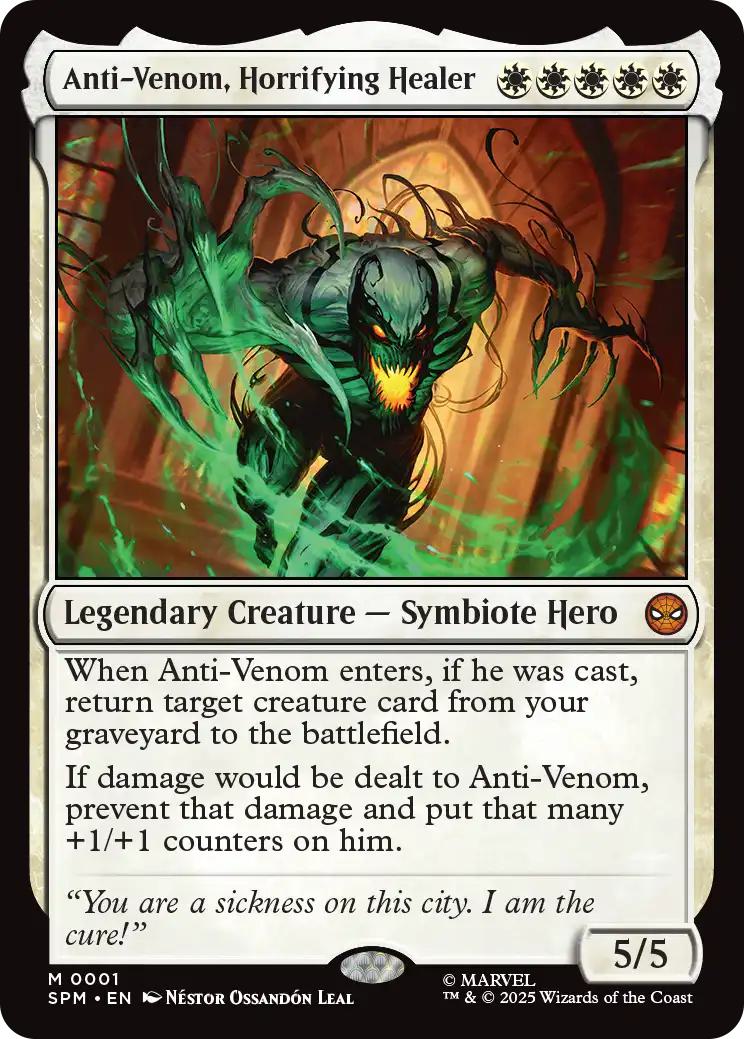 Anti-Venom, Horrifying Healer [1] [Marvel's Spider-Man] [Non-Foil]