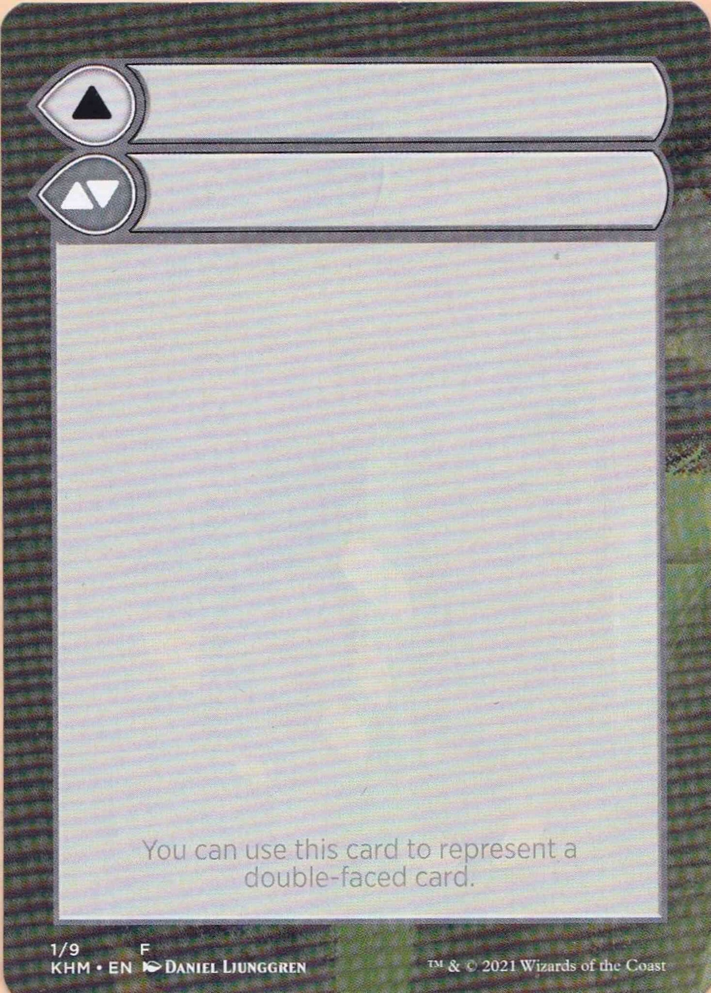 Double-Faced Substitute Card [01] [Kaldheim Substitute Cards] [Non-Foil]