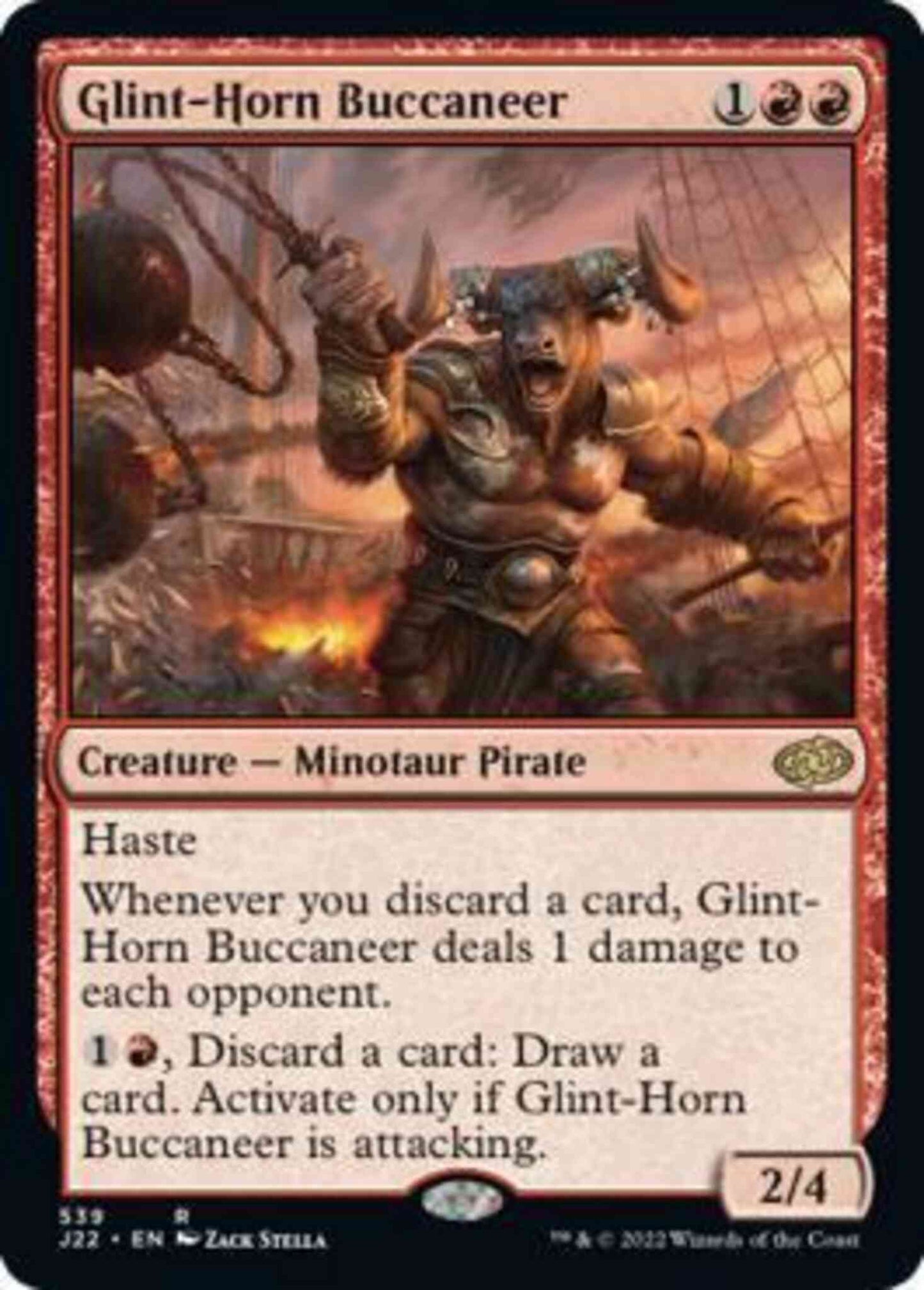 Glint-Horn Buccaneer [539] [Jumpstart 2022] [Non-Foil]