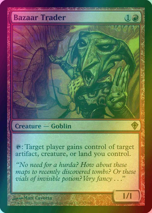 Bazaar Trader [72] [Worldwake] [Foil]
