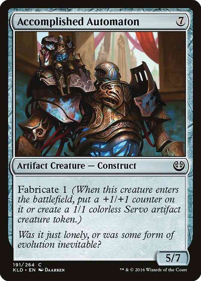 Accomplished Automaton [191] [Kaladesh] [Non-Foil]