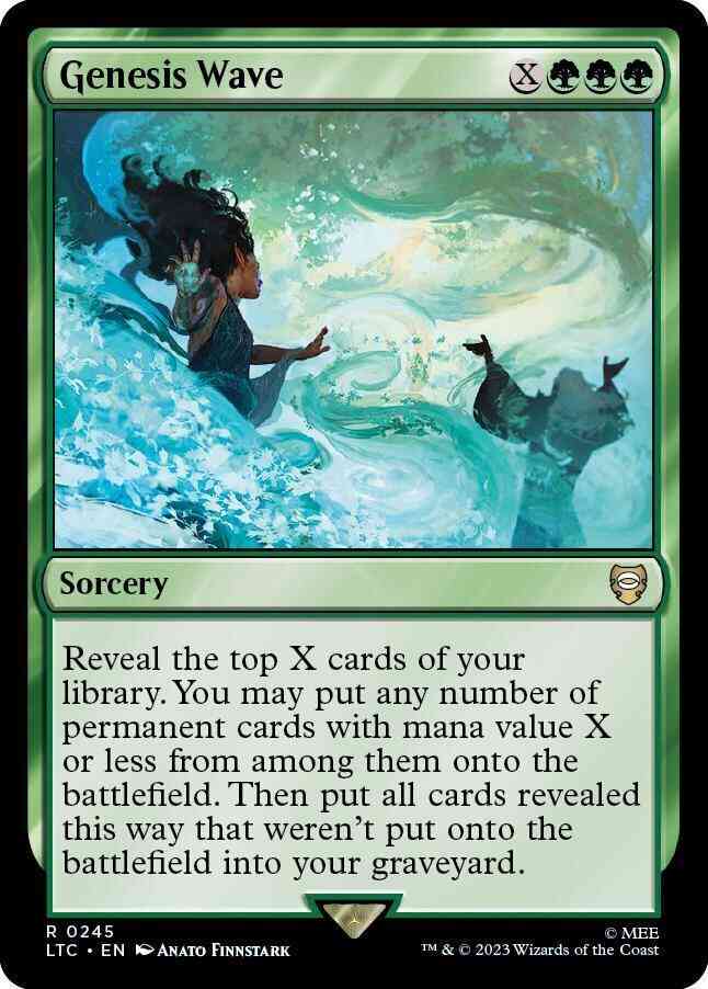 Genesis Wave [245] [The Lord of the Rings: Tales of Middle-earth: Commander] [Non-Foil]