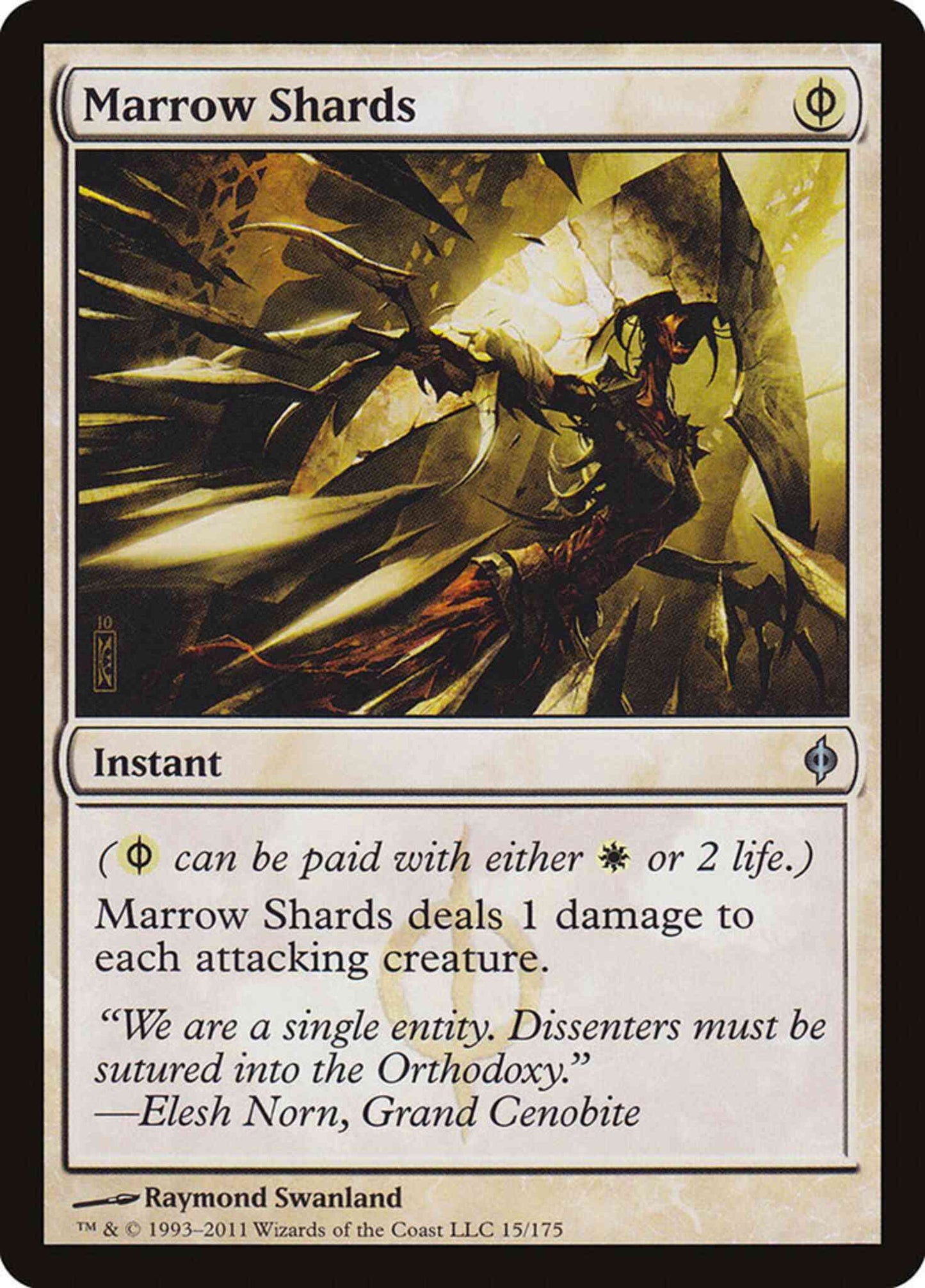 Marrow Shards [15] [New Phyrexia] [Non-Foil]