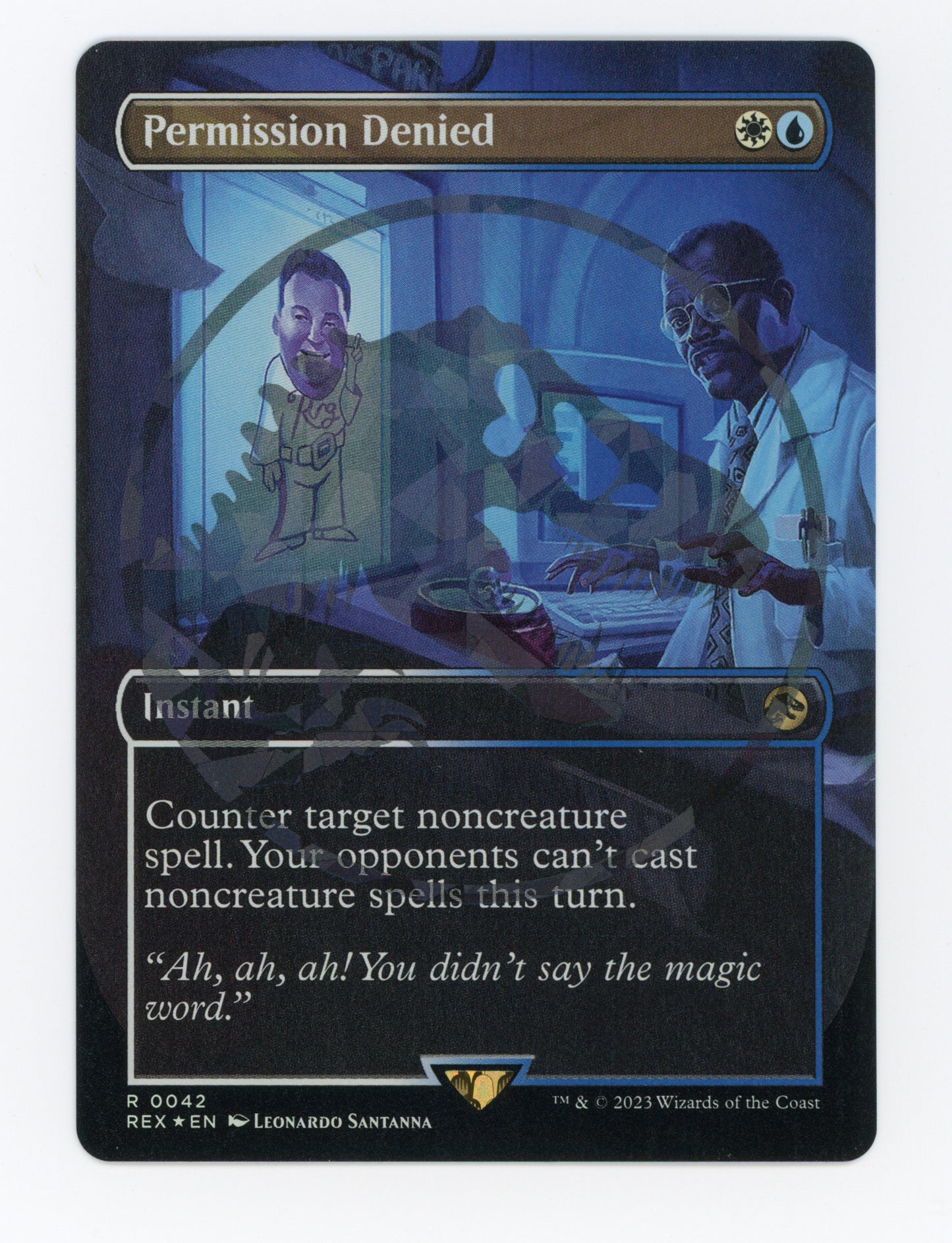 Permission Denied — Borderless|Emblem|Foil — ID 17941