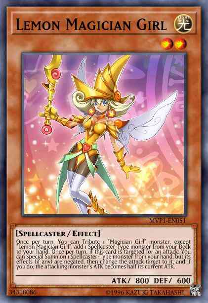 Lemon Magician Girl - MVP1-ENG51 - Gold Rare - Unlimited