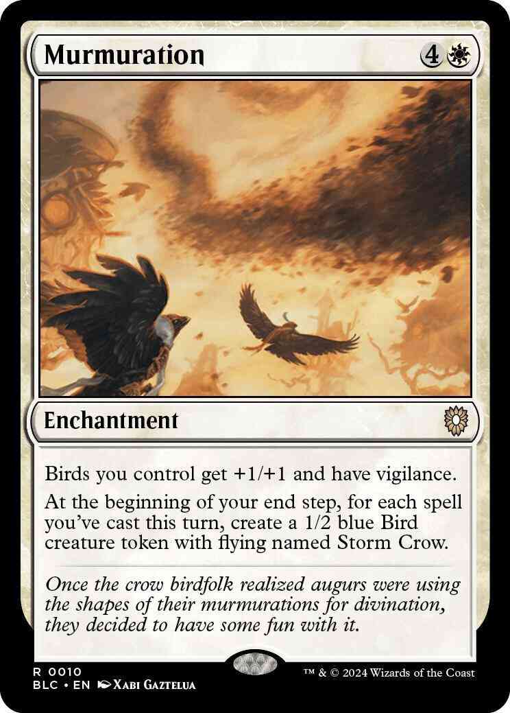 Murmuration [10] [Bloomburrow: Commander] [Non-Foil]