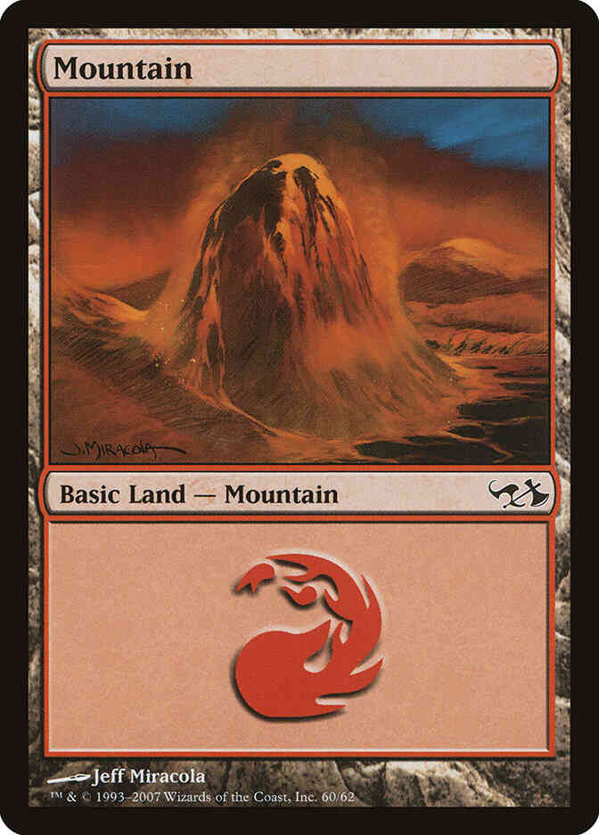 Mountain [60] [Duel Decks: Elves vs. Goblins] [Non-Foil]