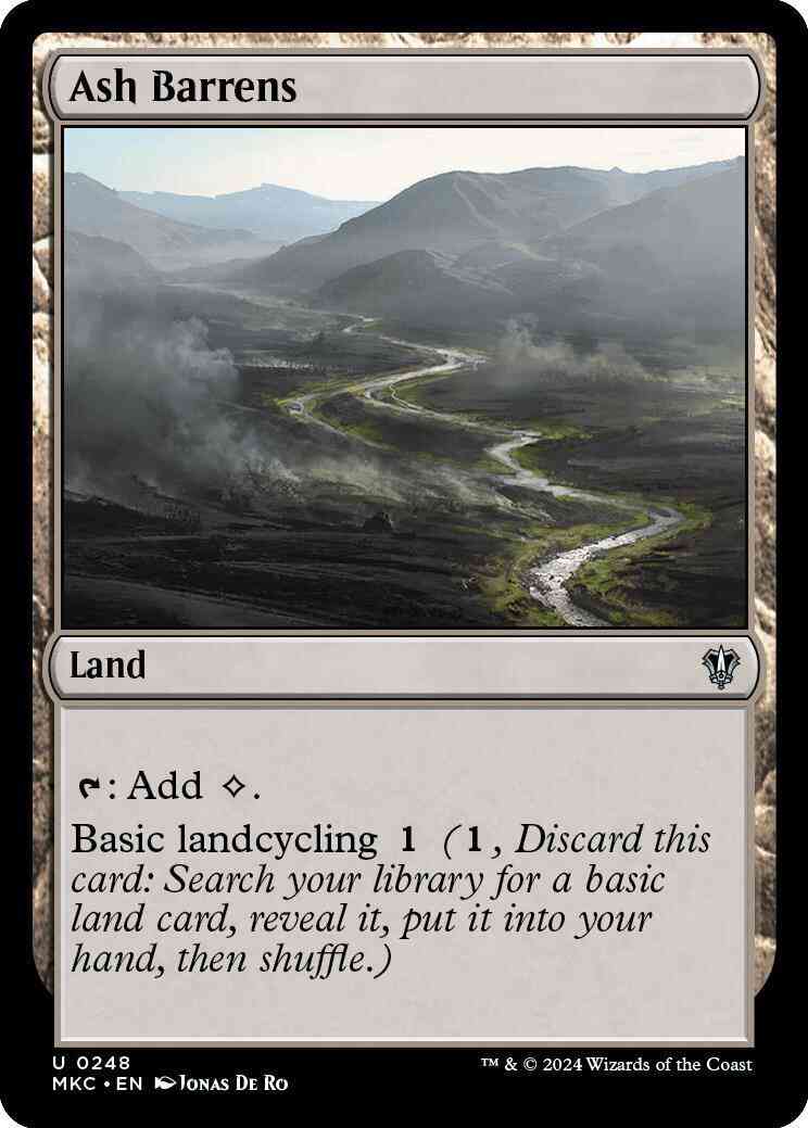 Ash Barrens [248] [Murders at Karlov Manor: Commander] [Non-Foil]